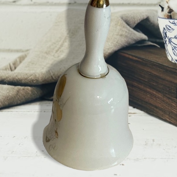 PRECIOUS Moments 1978 Love is Kind Porcelain Bell - Picture 2 of 7